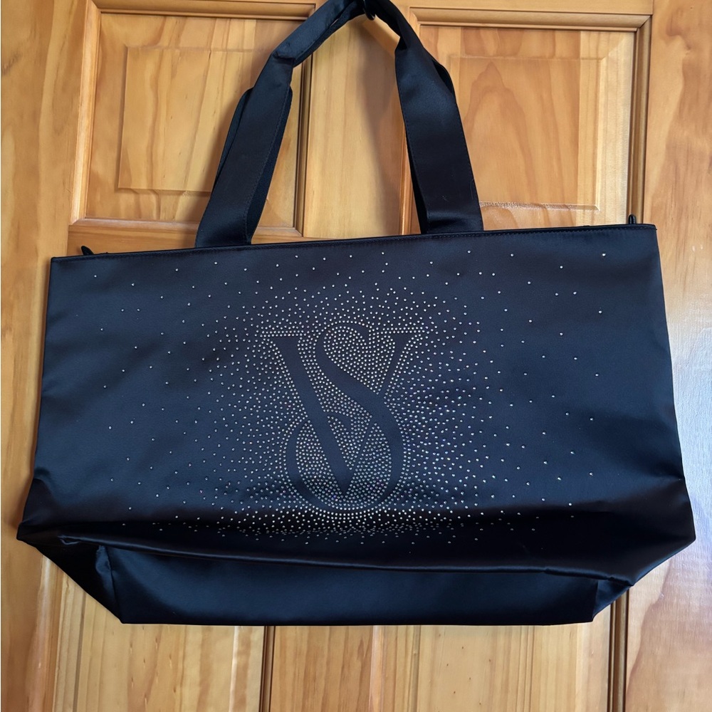 Victoria’s Secret Tote Bag with Rhinestone Design